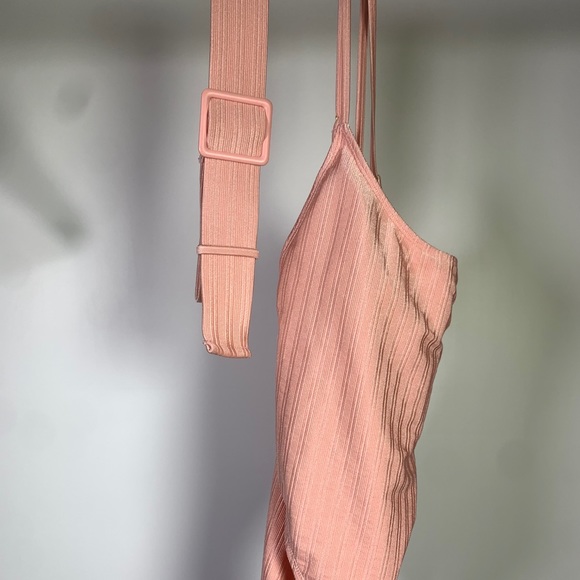 Bikini Lab Luster Ribbed One Piece - Picture 4 of 11